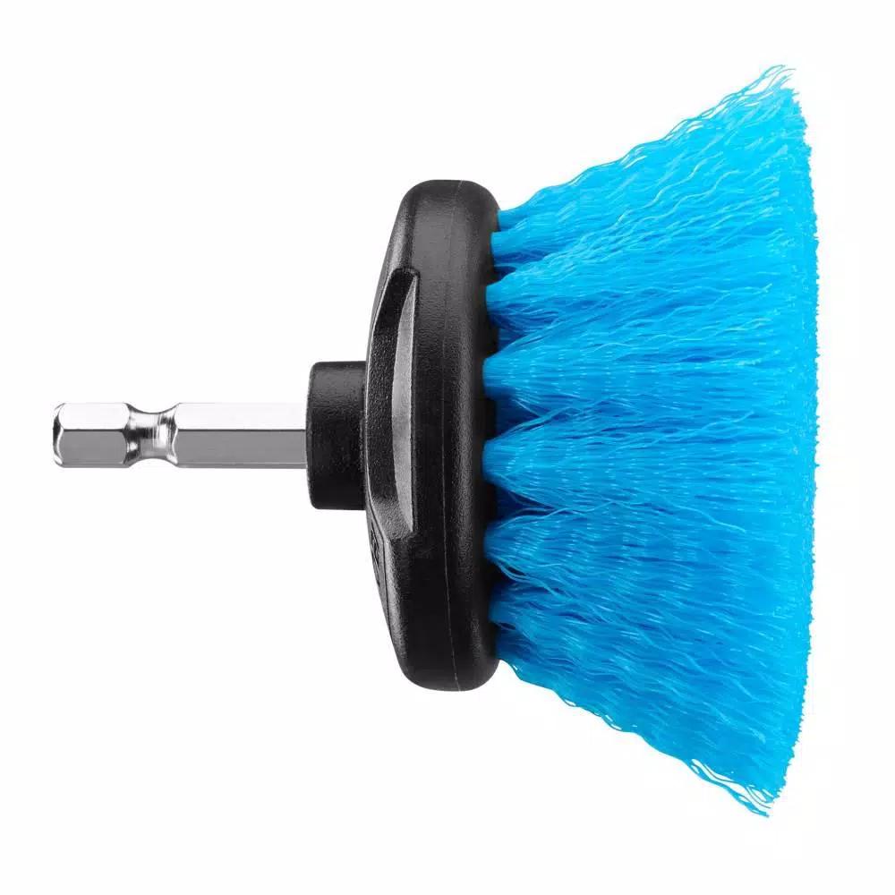RYOBI Soft Bristle Brush Cleaning Kit, 2-Piece Hex Shank Set