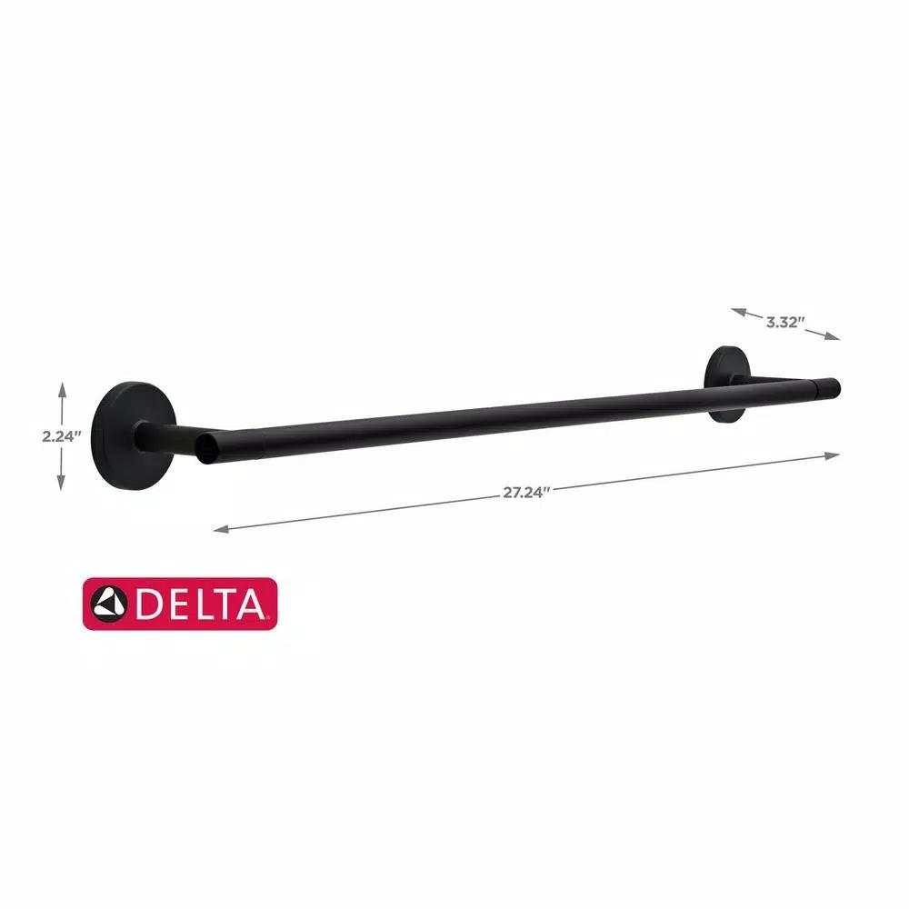 Delta Lyndall 24 in. Towel Bar, Matte Black