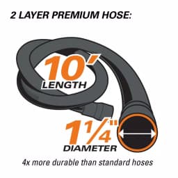 RIDGID 1-1/4 in. Premium Car Cleaning Accessory Kit for Wet/Dry Shop Vacuums, 7-Piece Set thumbnail 7