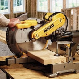 DEWALT DWS709 12 in. Dual Bevel Sliding Compound Miter Saw, 15 Amp thumbnail 10