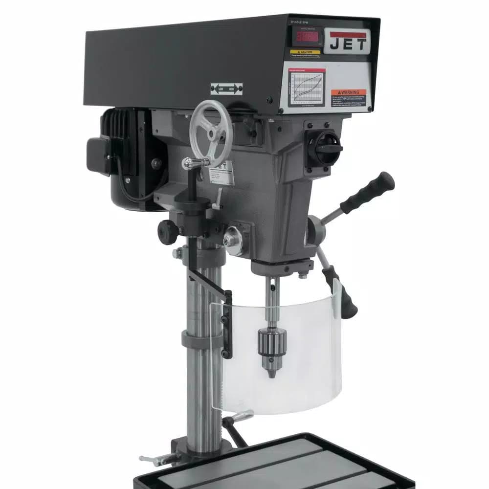 JET 1 HP 15 in. Floor Standing Drill Press, Variable Speed, 115/230V, J-A5816