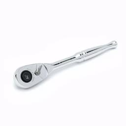 Husky 1/4 in. Drive 144-Tooth Pro Ratchet, Low Profile Teardrop Head thumbnail 1