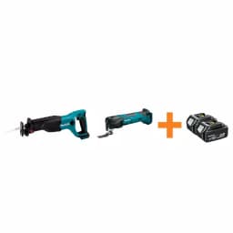Makita 18V LXT Cordless Reciprocating Saw and Multi-Tool Combo Kit with (2) 4.0Ah Batteries thumbnail 1