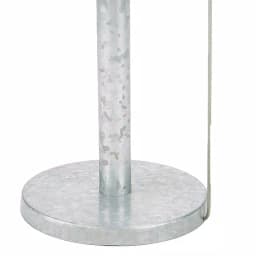 Mind Reader Silver Galvanized Steel Freestanding Paper Towel Holder - Multi-Purpose Countertop Stand thumbnail 5