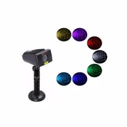 LEDMALL 7-Color Full Spectrum White Laser Star Effect Motion Lights thumbnail 1