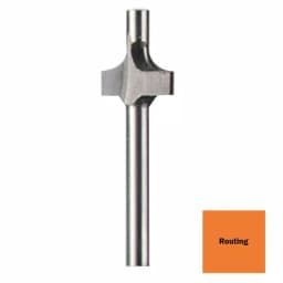 Dremel 1/8 in. Corner Rounding Router Bit for Wood and Soft Materials thumbnail 2