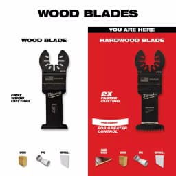 Milwaukee 1-3/8 in. High Carbon Steel Japanese Tooth Oscillating Multi-Tool Blade 3-Pack thumbnail 5