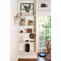 3R Studios 6-Piece Glass Bottle Vase Set with Wood Tray - Farmhouse Style Decorative Centerpiece thumbnail 4