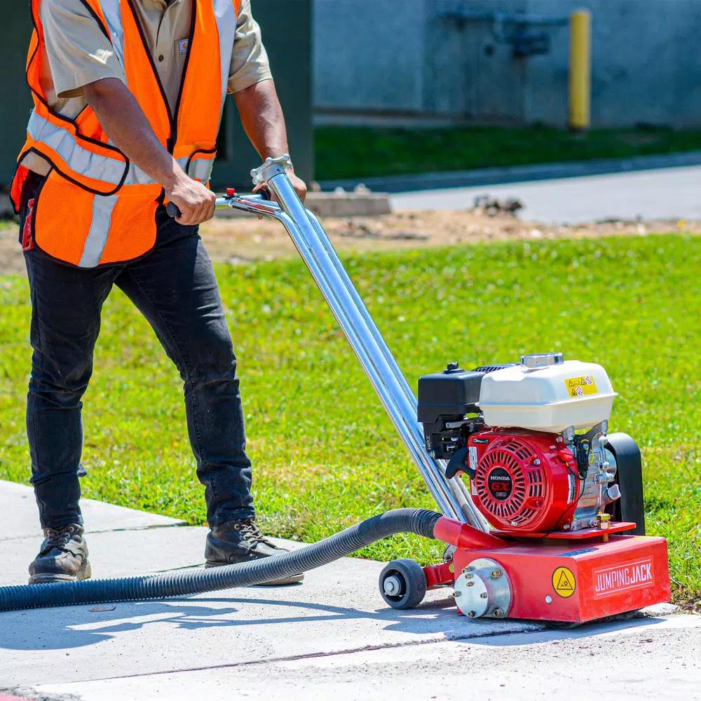 Unbranded JXSCAR-8H Concrete Scarifier Planer with 5.5 HP Honda Engine and Tungsten Carbide Teeth
