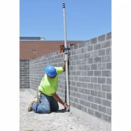 Johnson 13 ft. Telescoping Aluminum Grade Rod with Dual Graduations thumbnail 8