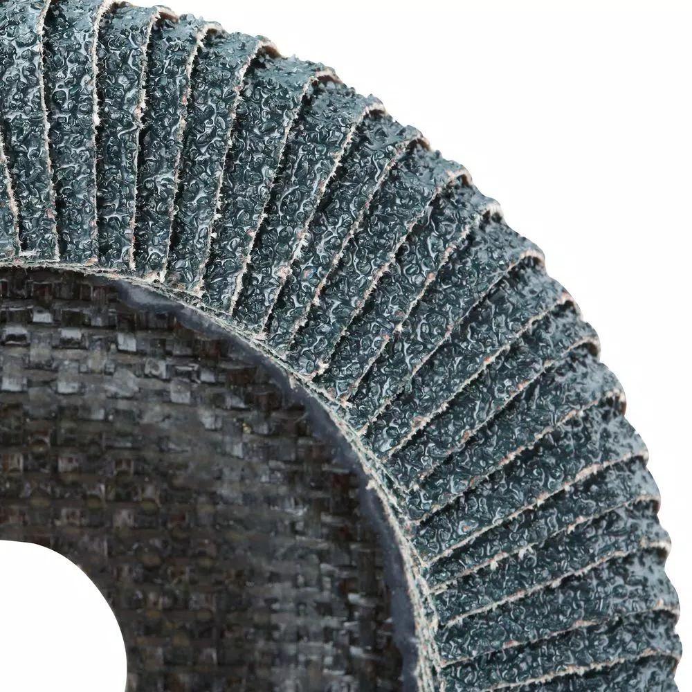 Diablo Steel Demon 4-1/2 in. 40-Grit Type 29 Conical Flap Disc for Grinding and Polishing