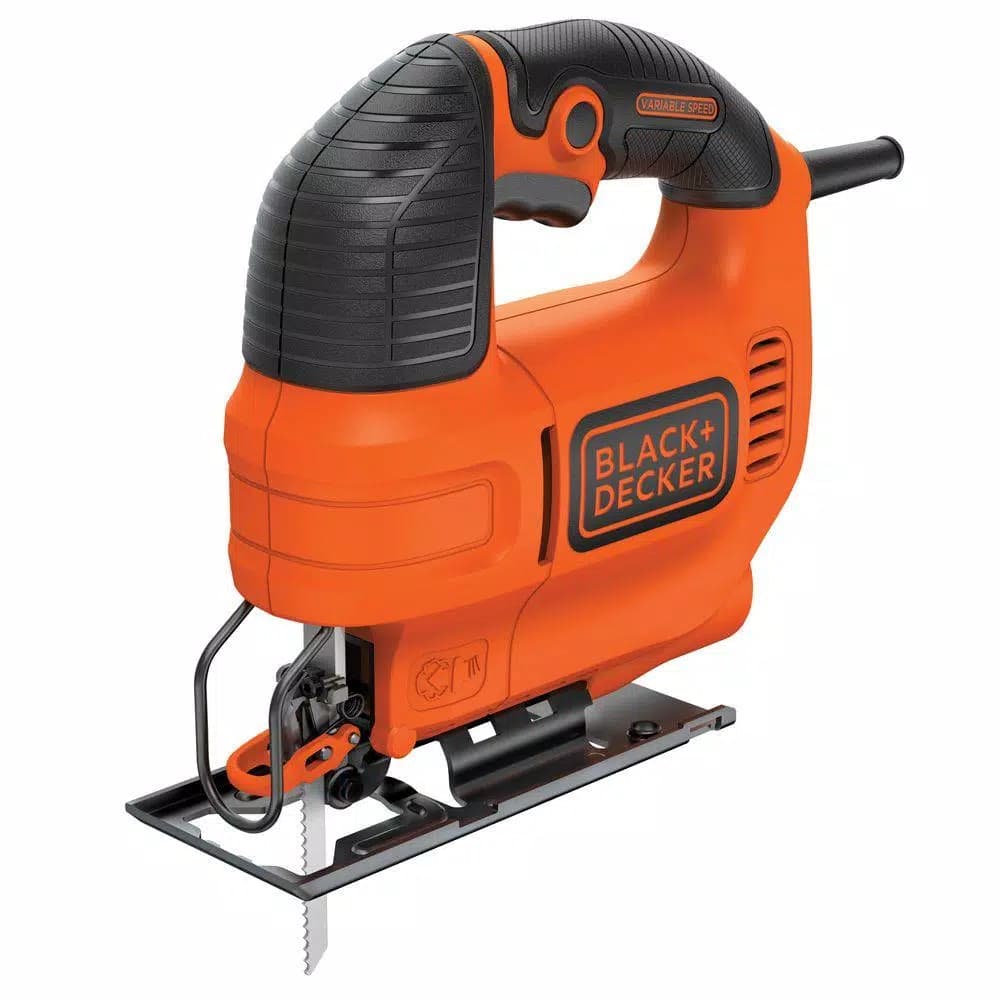 BLACK+DECKER 4.5 Amp Corded Jig Saw with Variable Speed and Quick-Clamp