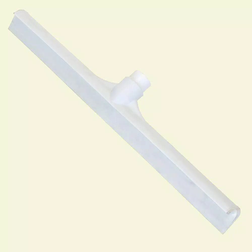 Carlisle 19.75 in. White Rubber Floor Squeegee, Single Blade, Case of 6