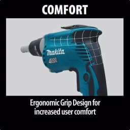 Makita 6 Amp 4000 RPM 1/4 in. Corded Drywall Screw Gun thumbnail 10