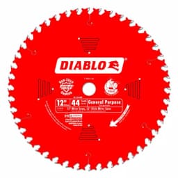 Diablo 12 in. x 44-Tooth General Purpose Carbide Saw Blade, 15-Pack thumbnail 1