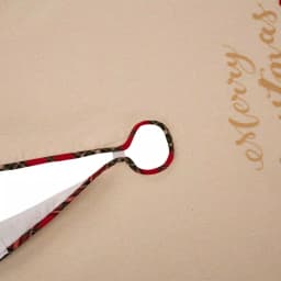 Glitzhome 48 in. Poinsettia Fabric Christmas Tree Skirt with Holly and Red Berries thumbnail 2