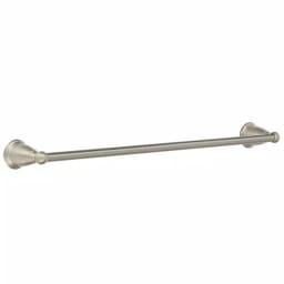 Moen Brantford 24 in. Single Towel Bar, Brushed Nickel thumbnail 1
