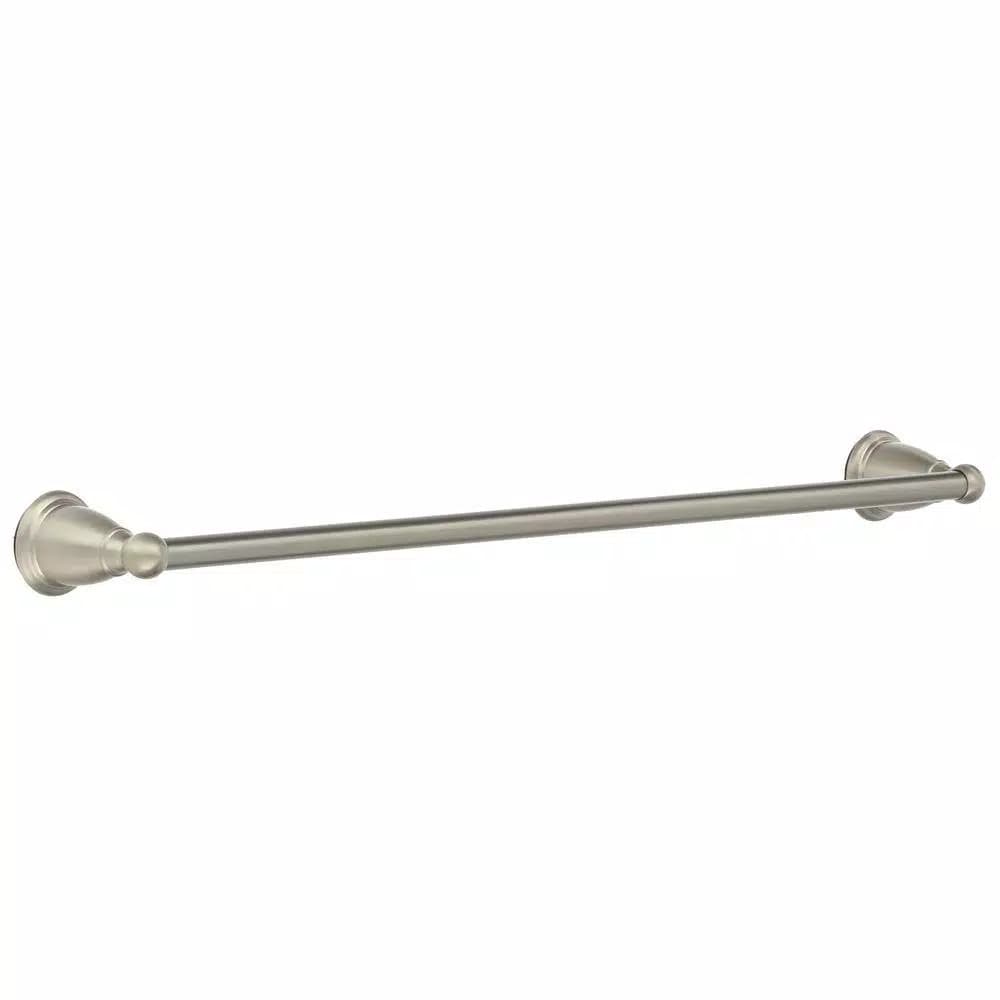 Moen Brantford 24 in. Single Towel Bar, Brushed Nickel