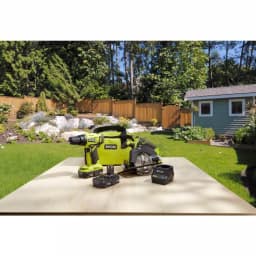 RYOBI 18V ONE+ Cordless 2-Tool Combo Kit with Drill/Driver, Circular Saw, and 31-Piece Black Oxide Bit Set thumbnail 9