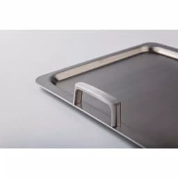 BergHOFF Ron 18/10 Stainless Steel 5-Ply Teppanyaki Griddle Plate, 13.75 in. thumbnail 2