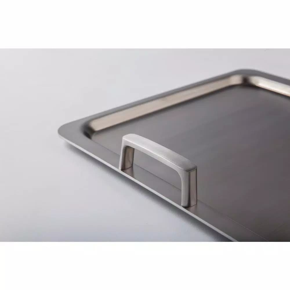 BergHOFF Ron 18/10 Stainless Steel 5-Ply Teppanyaki Griddle Plate, 13.75 in.