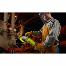 RYOBI 7 in. 10 Amp Corded Angle Grinder with Variable Speed, 6500 rpm thumbnail 7