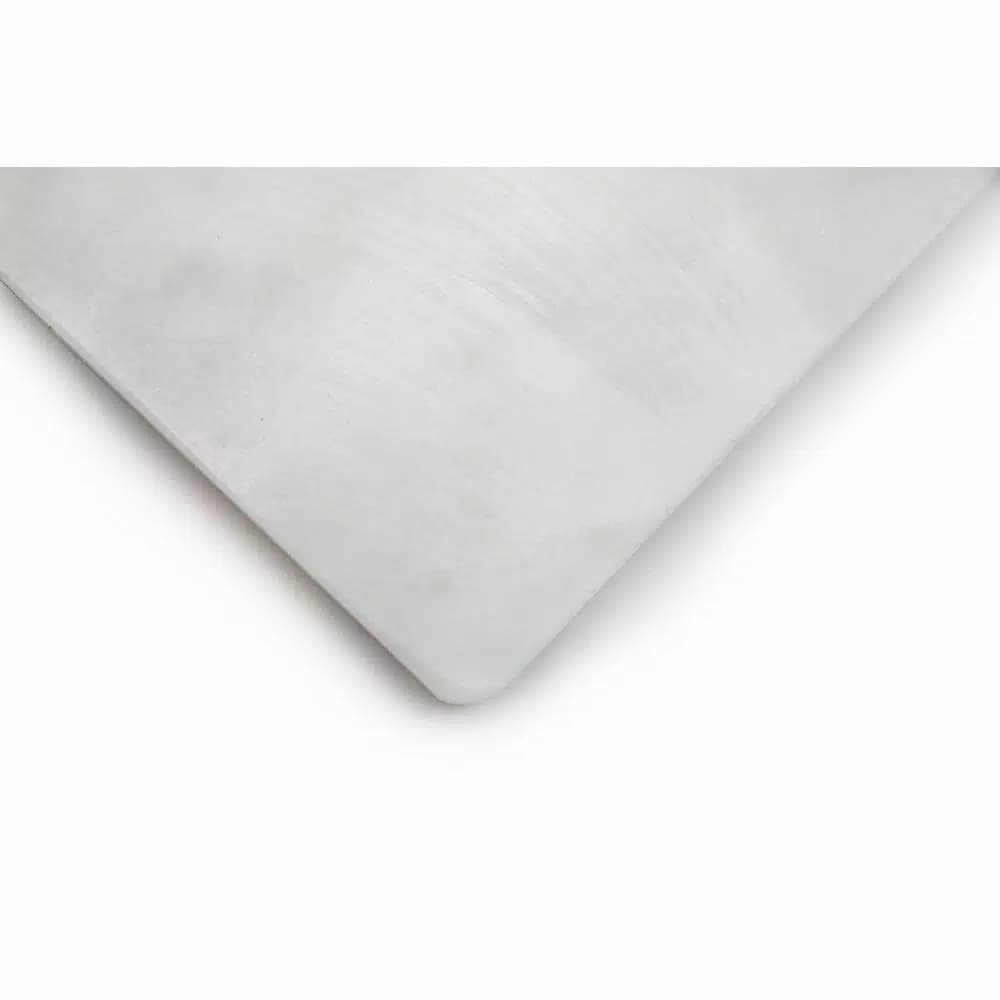 Fox Run White Marble Pastry Board, 16 x 20 inch Rectangle Rolling Surface