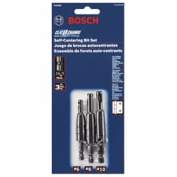 Bosch Clic-Change 1/4 in. Steel Self-Centering Drill Bit Set, 3-Piece thumbnail 3