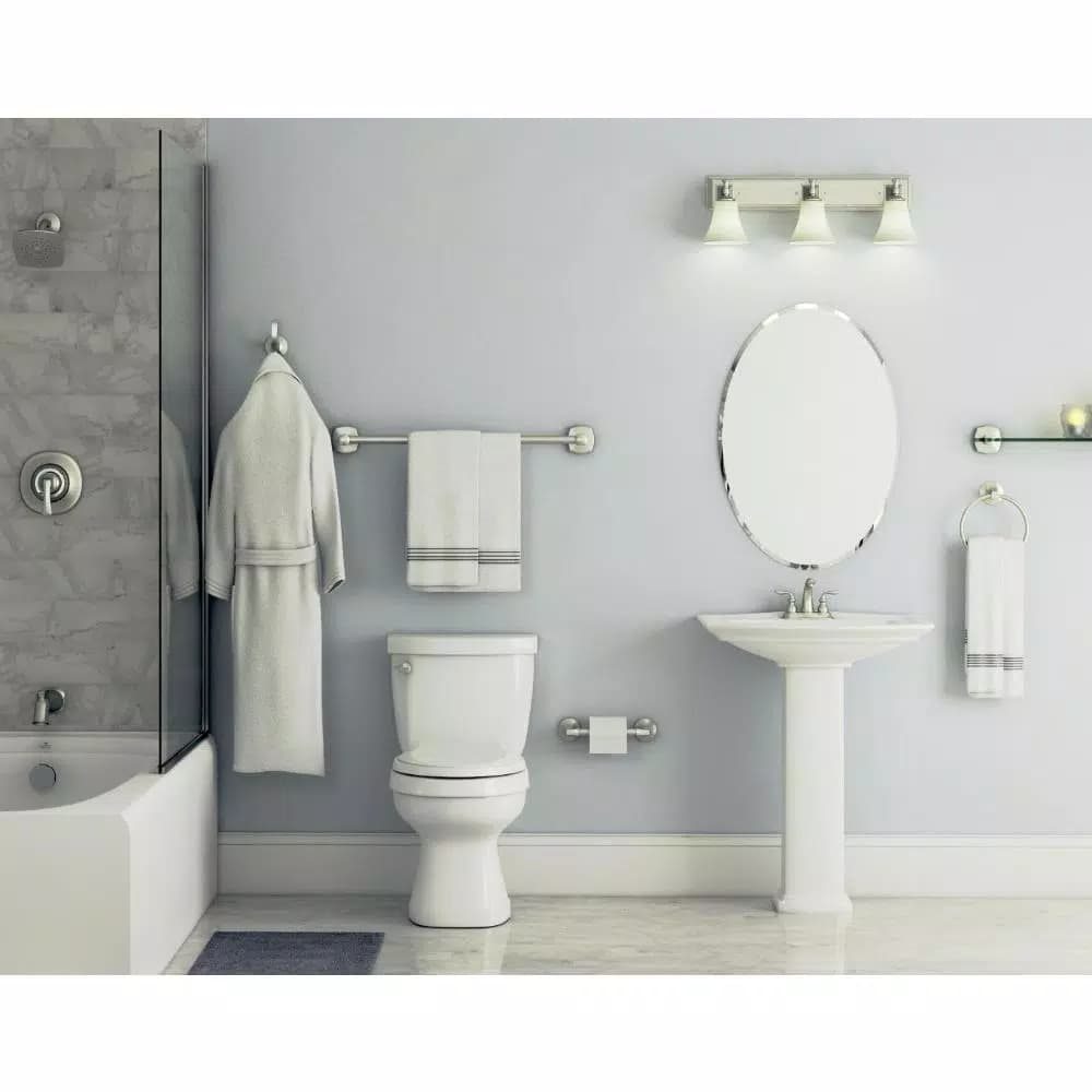 Delta Mandara 4-Piece Bath Hardware Set, SpotShield Brushed Nickel