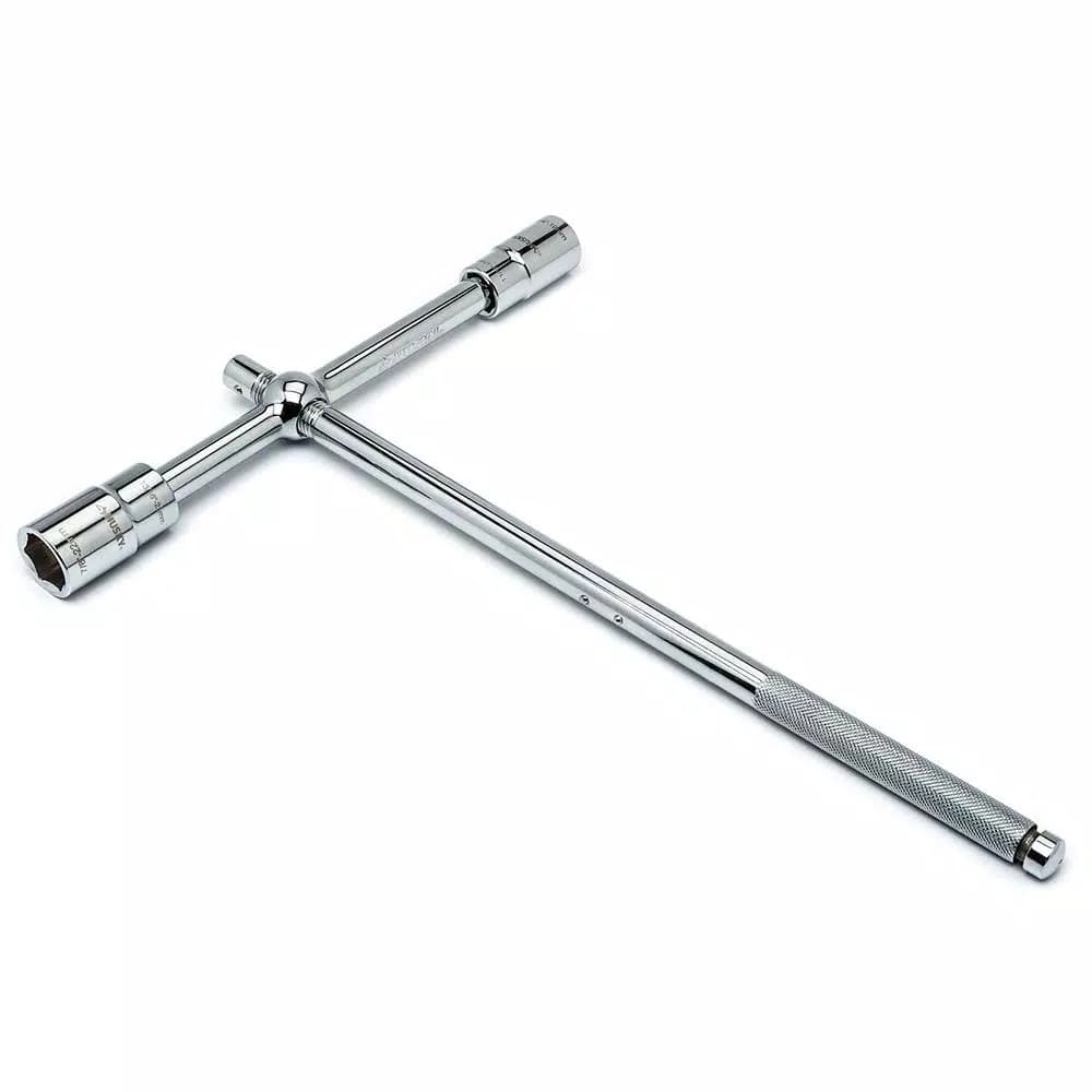 Husky Universal Lug Nut Wrench Set, 4-Piece, 1/2 in. Drive, SAE and Metric