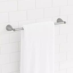 Glacier Bay Builders 24 in. Single Towel Bar, Brushed Nickel thumbnail 3