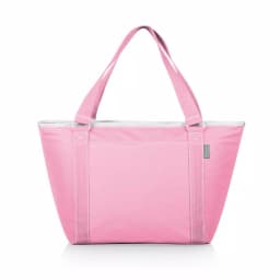 Picnic Time Topanga 9 Qt. Pink Insulated Cooler Tote Bag thumbnail 1