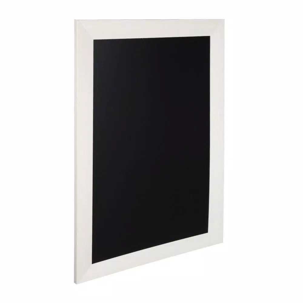 DesignOvation Beatrice Large Framed Magnetic Chalkboard Memo Board for Home and Office