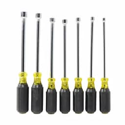 Klein Tools 7-Piece Magnetic Nut Driver Set with 6 in. Hollow Shafts and Cushion-Grip Handles thumbnail 6