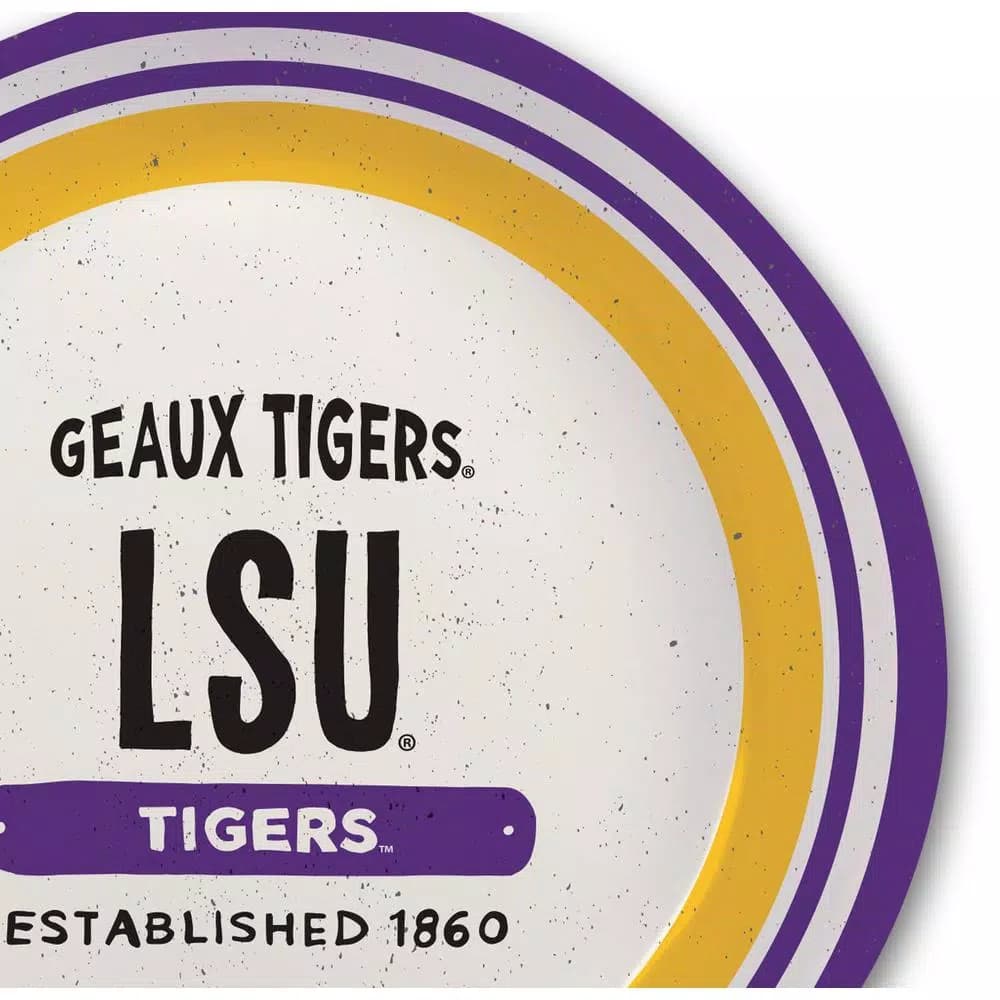Magnolia Lane LSU NCAA Officially Licensed 13.5 in. Melamine Serving Bowl