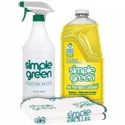 Simple Green Lemon Scent Daily Cleaning Kit, 67.6 oz All-Purpose Cleaner & Microfiber Towel thumbnail 1