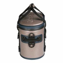 Camp-Zero 13.9 Qt. 20-Can Soft Cooler - Beige and Blue thumbnail 3