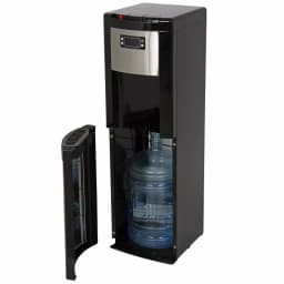 Vitapur Bottom Load Water Cooler Dispenser with Kettle Feature, Hot/Room/Cold, Black/Stainless Steel thumbnail 2