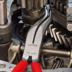 KNIPEX 8 in. S-Shape Long Nose Pliers with Bent Nose for Tight Spaces thumbnail 3
