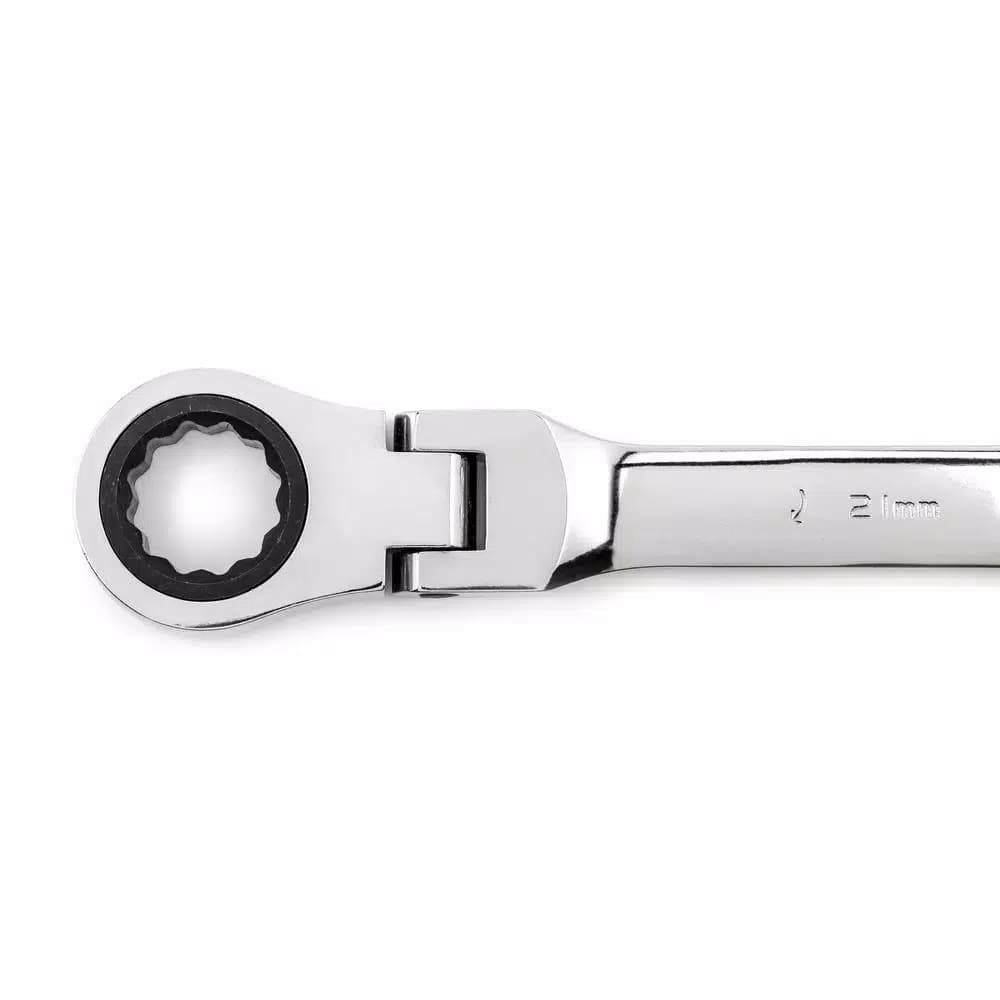 GearWrench 3/8 in. Flex-Head Combination Ratcheting Wrench, 12-Point