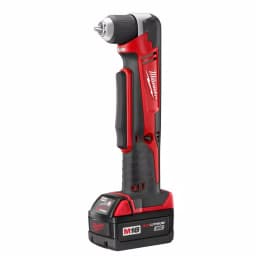 Milwaukee M18 18V Lithium-Ion Cordless 3/8 in. Right Angle Drill Kit with 3.0Ah Battery, Charger, and Hard Case thumbnail 5