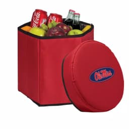 Picnic Time Ole Miss Rebels 12 Qt. Bongo Collapsible Soft-Side Cooler, Red thumbnail 1