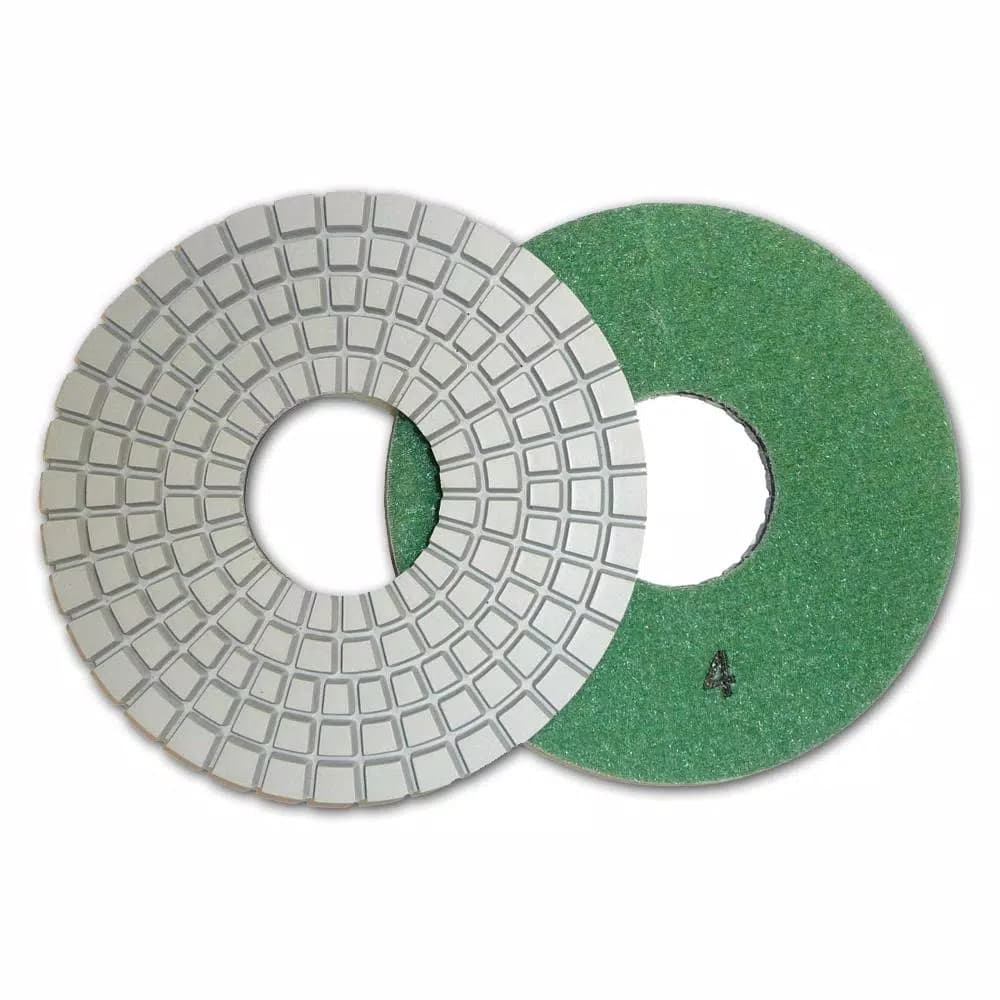 Unbranded Con-Shine 6 in. 5-Step Dry/Wet Diamond Polishing Pads Set of 5