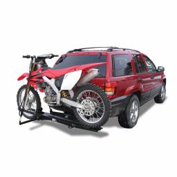 Detail K2 400 lb. Capacity Hitch Mounted Motorcycle Carrier with Adjustable Front Wheel Channel thumbnail 8
