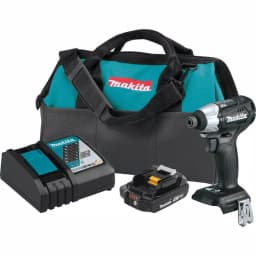 Makita 18V LXT Brushless Sub-Compact Cordless Impact Driver Kit with 2.0Ah Battery, Charger, and Bag thumbnail 1