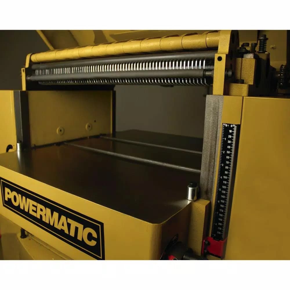 Powermatic 7.5 HP 230V 1PH Heavy-Duty Cast Iron Stationary Planer