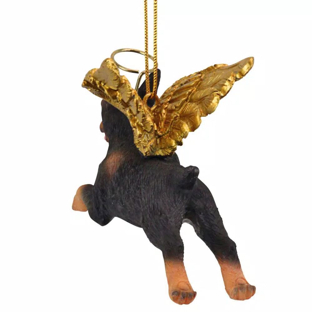 Design Toscano Doberman Pinscher Angel Dog Christmas Ornament