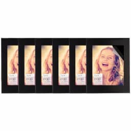 Pinnacle 6-Pack Snap Clear Acrylic 11 x 14 in. Standing Picture Frames, L-Shaped Tabletop Display thumbnail 1