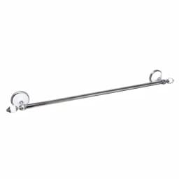 MODONA 4-Piece Bathroom Accessories Set, White Porcelain and Polished Chrome thumbnail 6