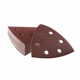 Bosch 80-Grit Coarse Sanding Sheets, 3-1/2 in. x 3-1/2 in., 25-Pack thumbnail 1